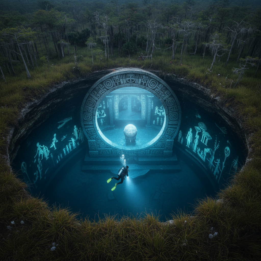 The Sinkhole’s Secret: Monty Finds an Ancient Alien Shrine in the Glades