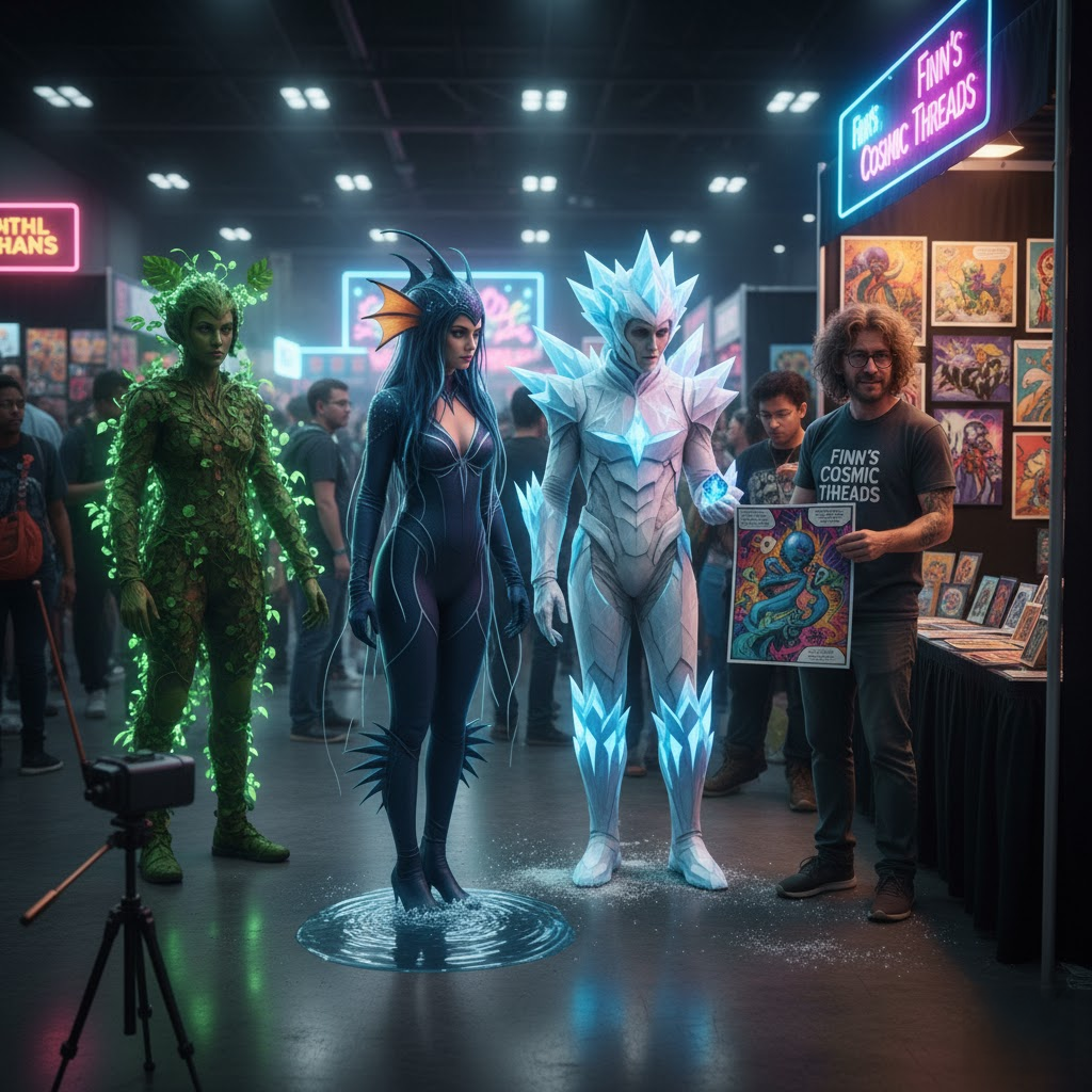 Cosmic Confluence: Monty and the Cryptic Cosplayers at SuperCon